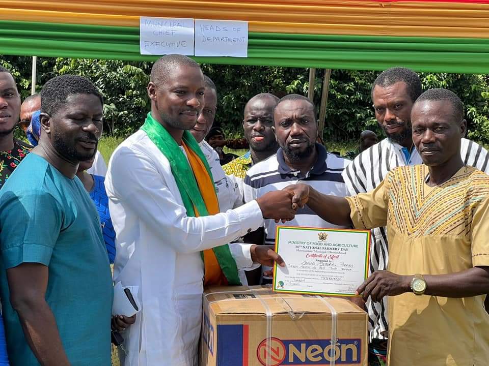 George Amponsah Is Juaben Municipality’s Best Youth Farmer