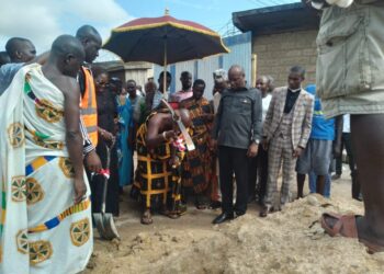 Old Asokwa To Get Health Facility In 6months Time, MP Breaks Ground For Construction 