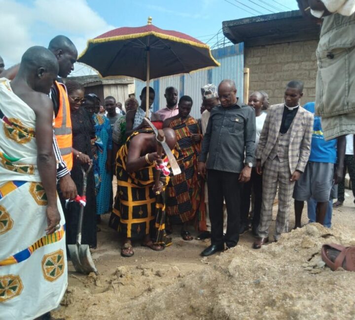 Old Asokwa To Get Health Facility In 6months Time, MP Breaks Ground For Construction 