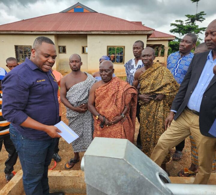 Bosome Freho MP Commissions Borehole, Provides Books For Education Directorate 