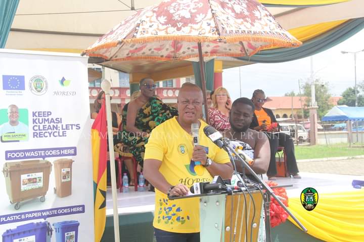KMA Launches EU Sponsored Project To Deal With Waste, Outdoors Trucks, Waste Bins To Carry Out Recycling