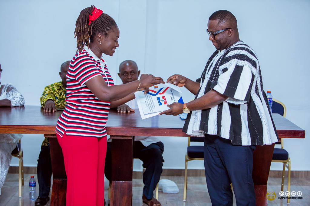 4th Term Is Possible—-Ama Pomaa Boateng Declares After Filing Her Nomination Papers
