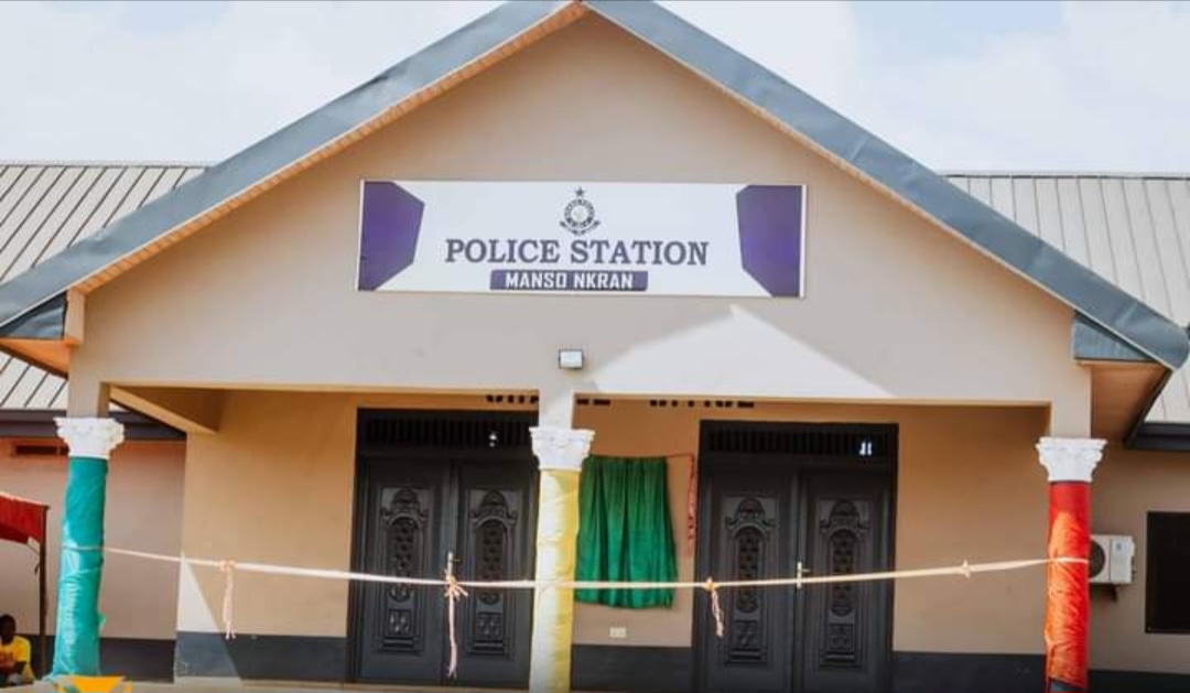 Modern Police Station Inaugurated At Manso Nkran In Amansie South District.