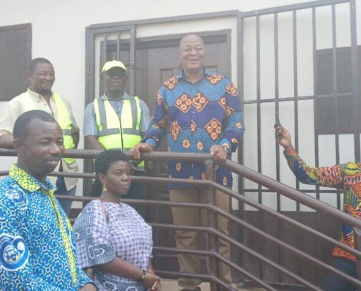 Headmaster, Students At J.A Kufuor SHS Commend KMA For Sanitary Facility Provision