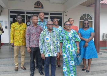 GIMPA Rector, Other Officers Pay Homage To Asantehene At Manhyia Palace