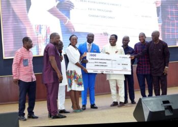 CCC Supports Heal KATH Project With GHC 50,000…Promises Prayer Of Success