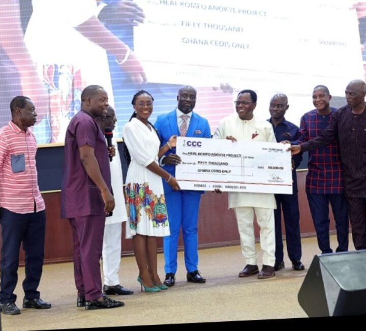 CCC Supports Heal KATH Project With GHC 50,000…Promises Prayer Of Success