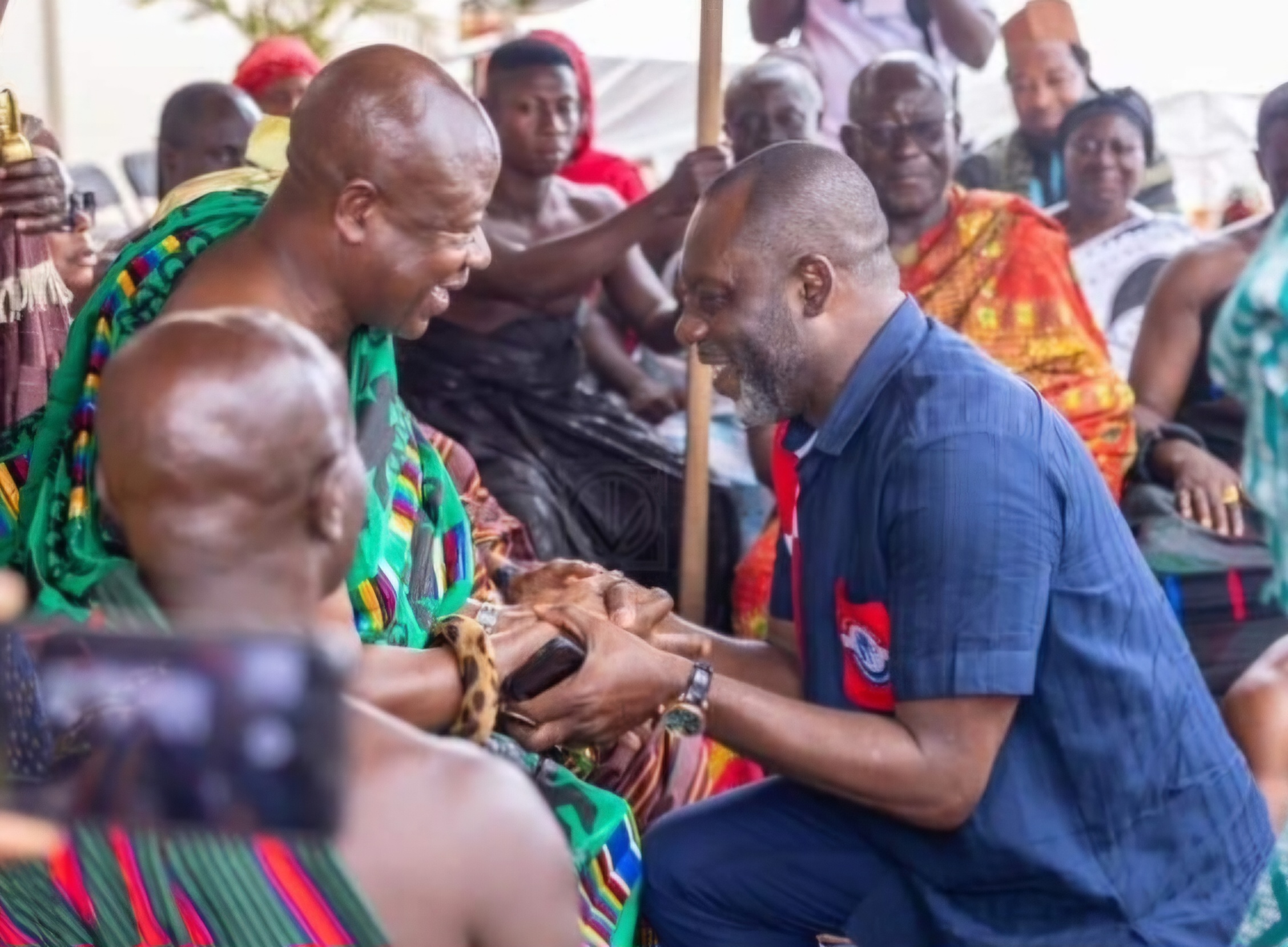 Your elevation has brought honour to asanteman- Kumawu Omanhene tells Napo