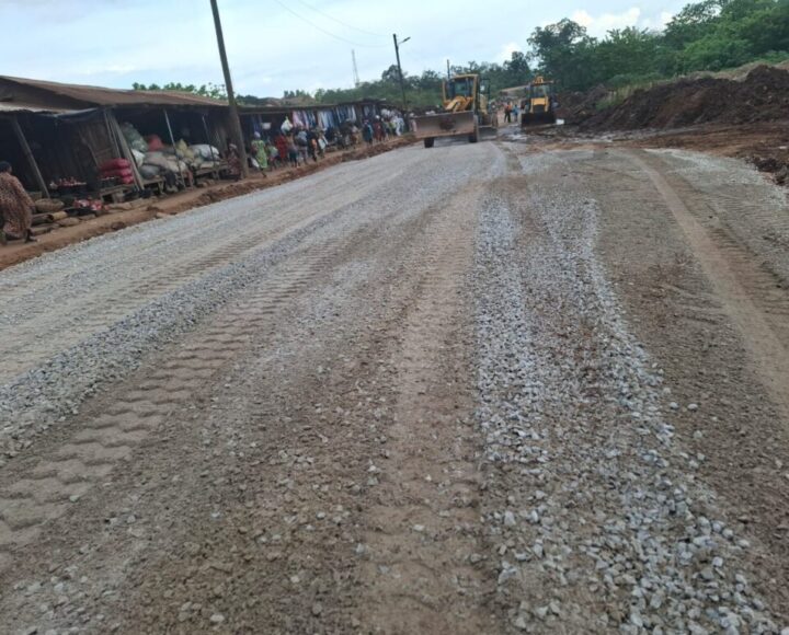 KMA Rehabilitates Roads At Race Course Market.