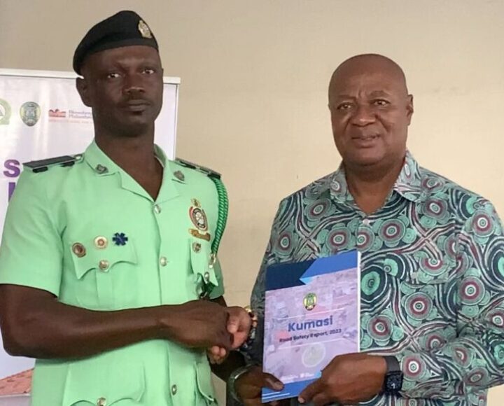 Sam Pyne Launches 2023 Road Safety Report For Kumasi.