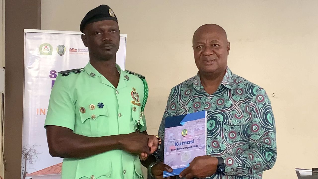 Sam Pyne Launches 2023 Road Safety Report For Kumasi.