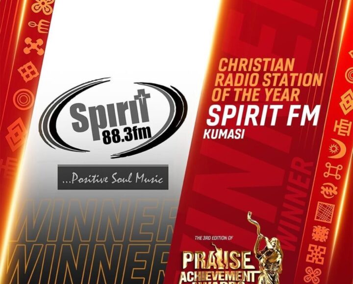 Spirit 88.3Fm Wins Best Christian Radio Station of the Year Award.