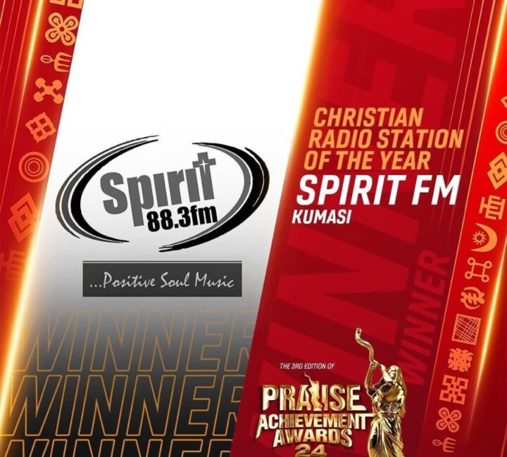 Spirit 88.3Fm Wins Best Christian Radio Station of the Year Award.