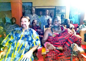 German Ambassador Visits Akpini Paramount Chief.