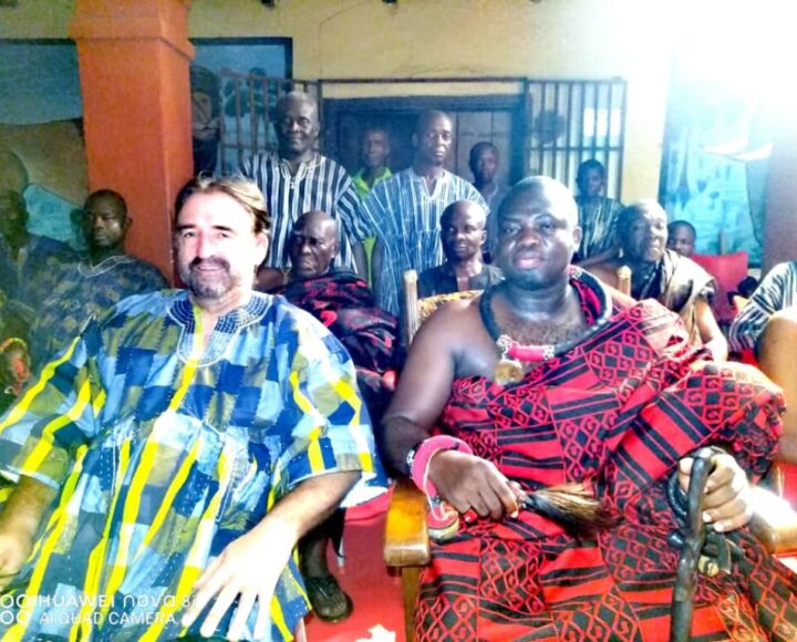 German Ambassador Visits Akpini Paramount Chief.