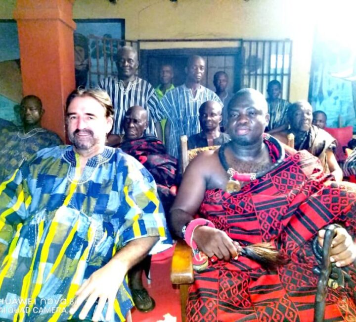 German Ambassador Visits Akpini Paramount Chief.