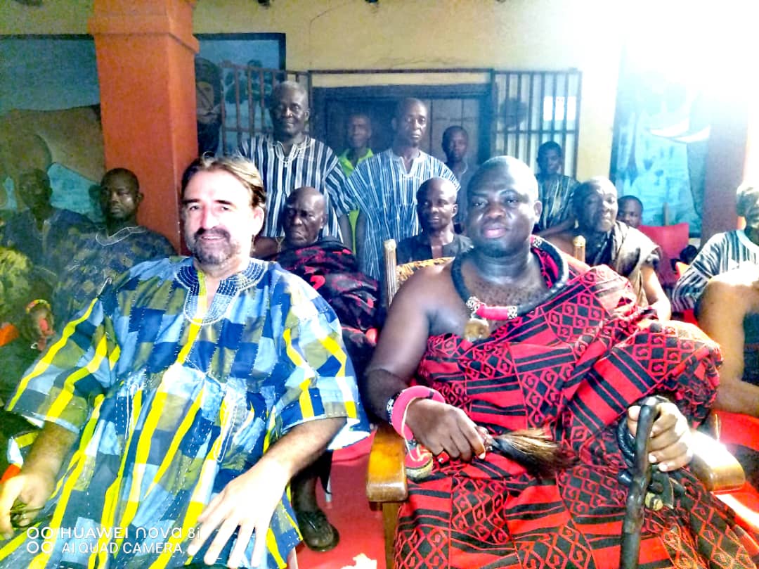 German Ambassador Visits Akpini Paramount Chief.