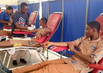 SHS Students Show Love At MTN Valentine’s Day Blood Donation Exercise