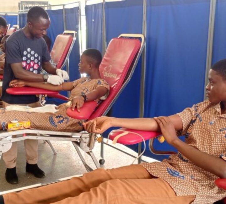 SHS Students Show Love At MTN Valentine’s Day Blood Donation Exercise