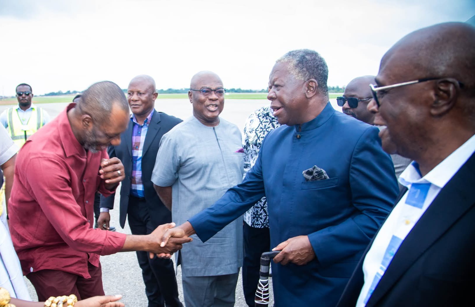 Napo, others welcome Otumfuo back home