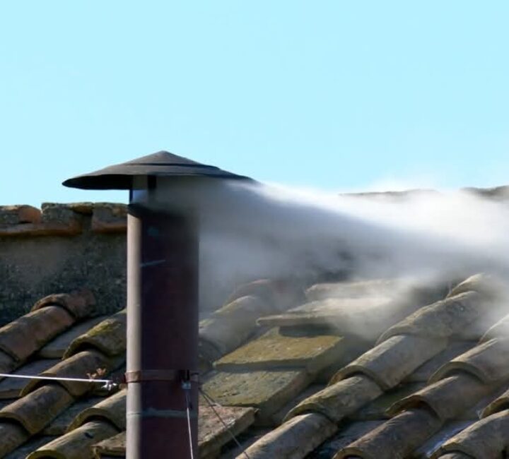 It’s white smoke-New Pope elected