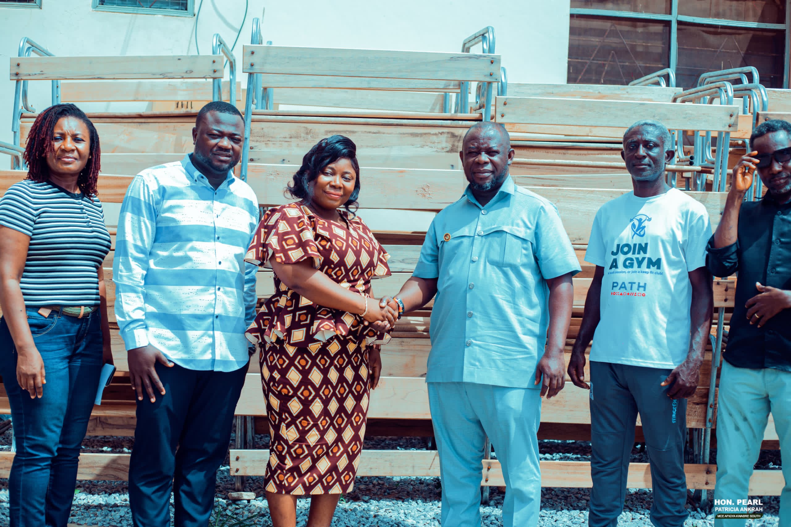 800 dual desks handed over to schools in Afigya Kwabre South
