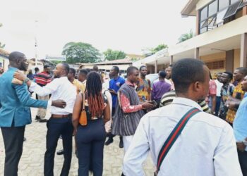 Armed Police Officers Disrupt Ashanti NASPA Executive Elections…Leaders and Delegates Frustrated