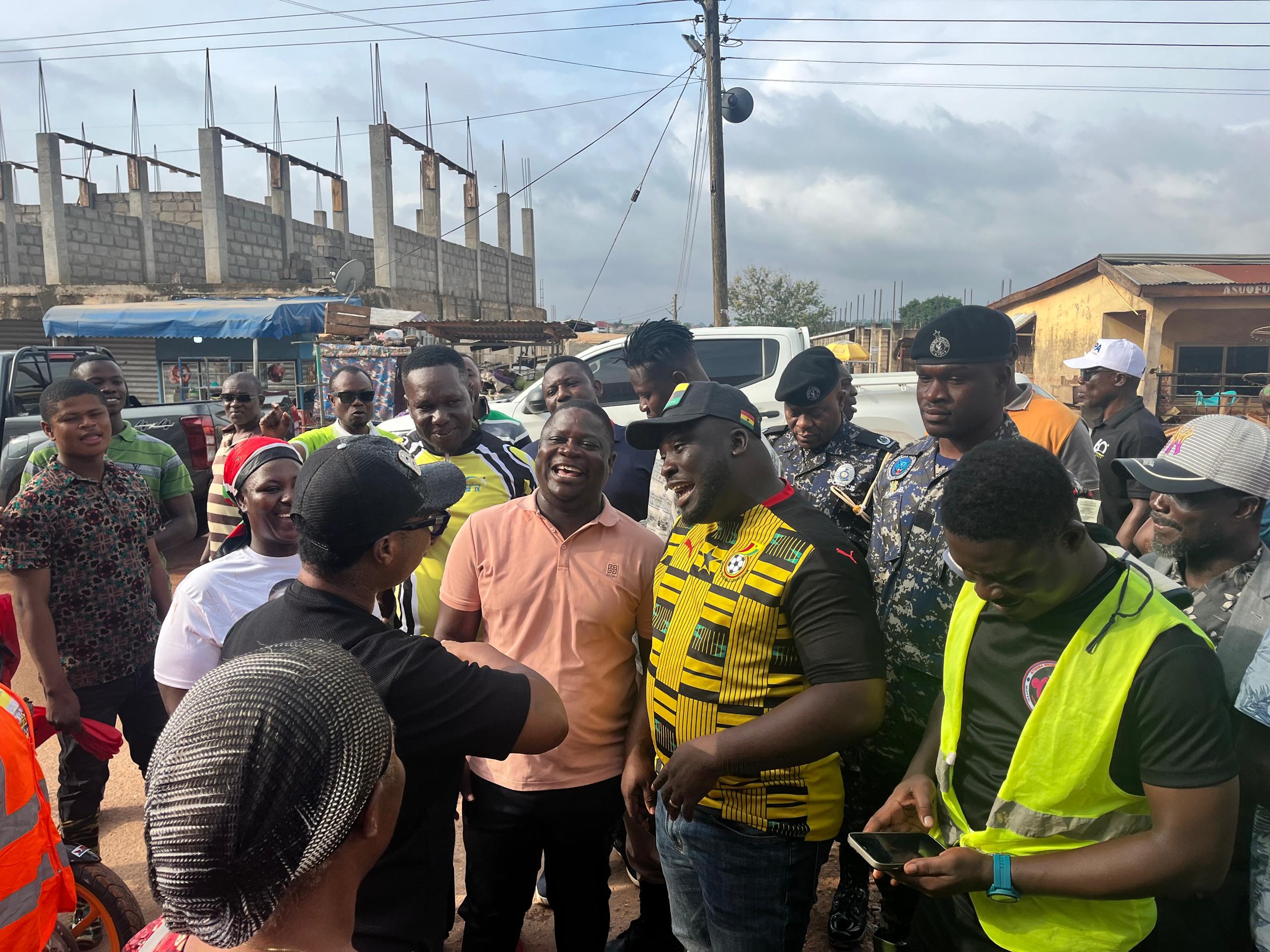 Asuofua gets cleaner as regional minister joins clean-up effort