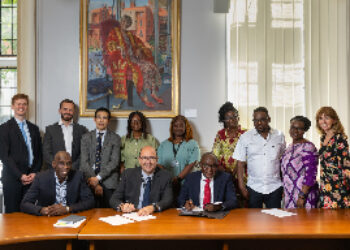 Abuakwa South MP Signs Educational MoU With De Montfort University In Leicester