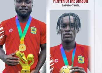 Kotoko supporters honour two outstanding players