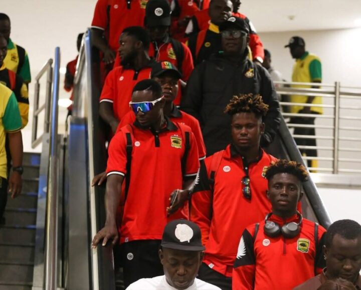 Kotoko arrives in Johannesburg for Toyota Cup