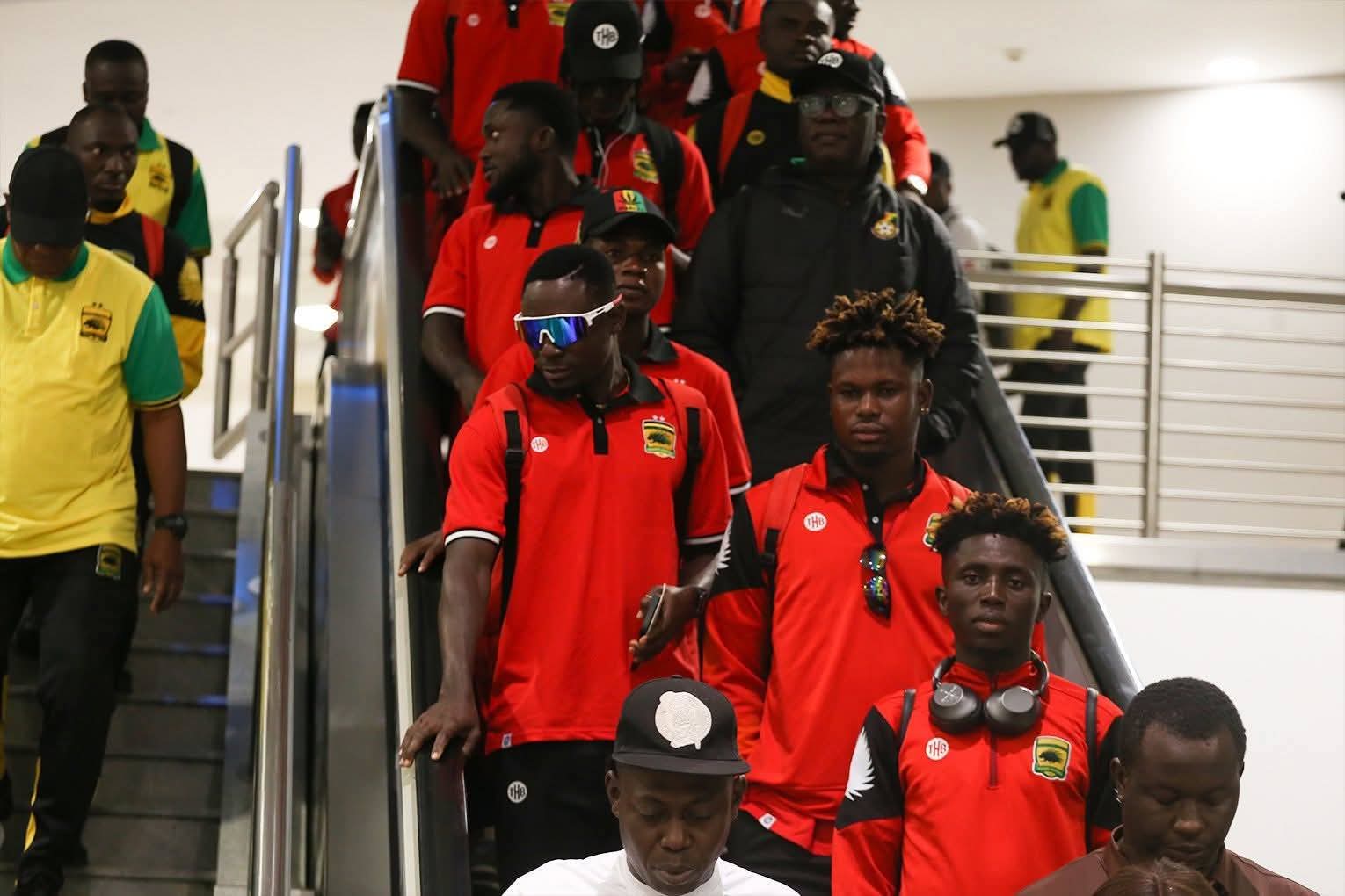 Kotoko arrives in Johannesburg for Toyota Cup