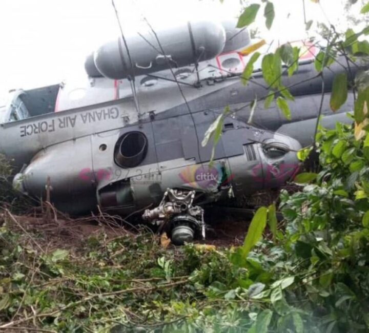 Tall tree caused helicopter crash