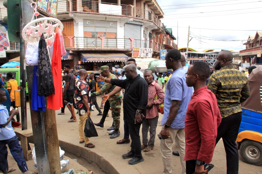 Kumasi Mayor Takes Action: Surprise Tour Highlights Efforts to Improve City