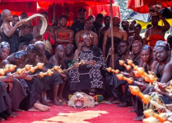 TRIBUTES POUR IN FOR ASANTEHEMAA AS DOTE YIE ENTERS DAY TWO