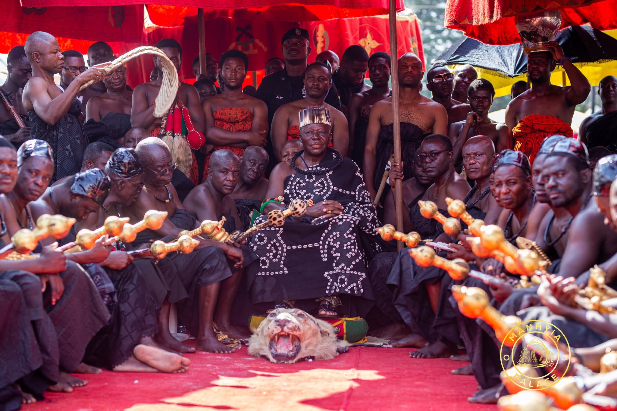 TRIBUTES POUR IN FOR ASANTEHEMAA AS DOTE YIE ENTERS DAY TWO