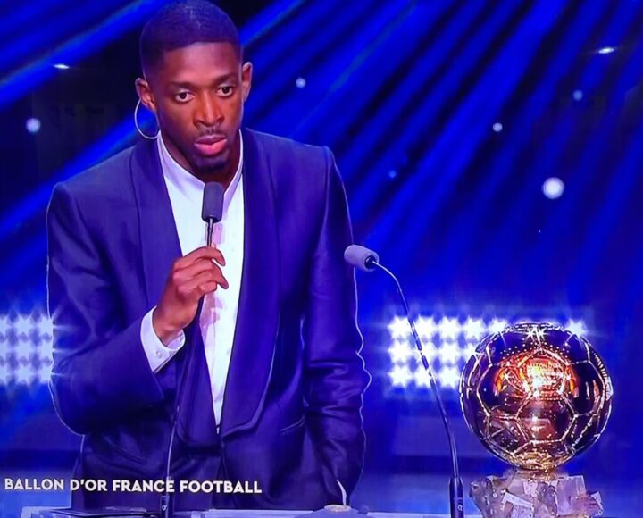Dembele wins 2025 Ballon D’or
