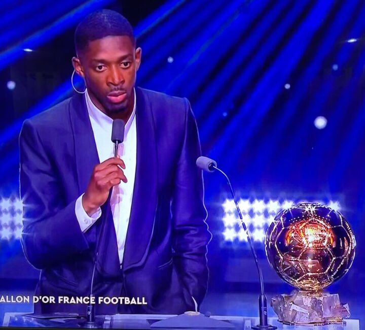 Dembele wins 2025 Ballon D’or