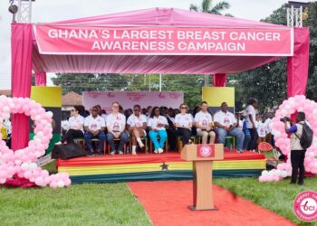 Mammoth Crowd Join BCI’s Walk Against Breast Cancer In Kumasi