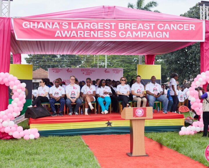 Mammoth Crowd Join BCI’s Walk Against Breast Cancer In Kumasi