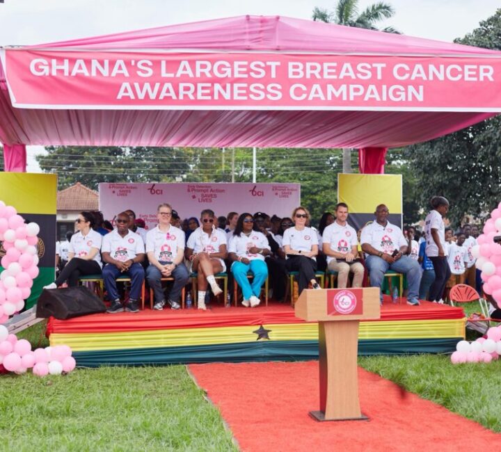 Mammoth Crowd Join BCI’s Walk Against Breast Cancer In Kumasi