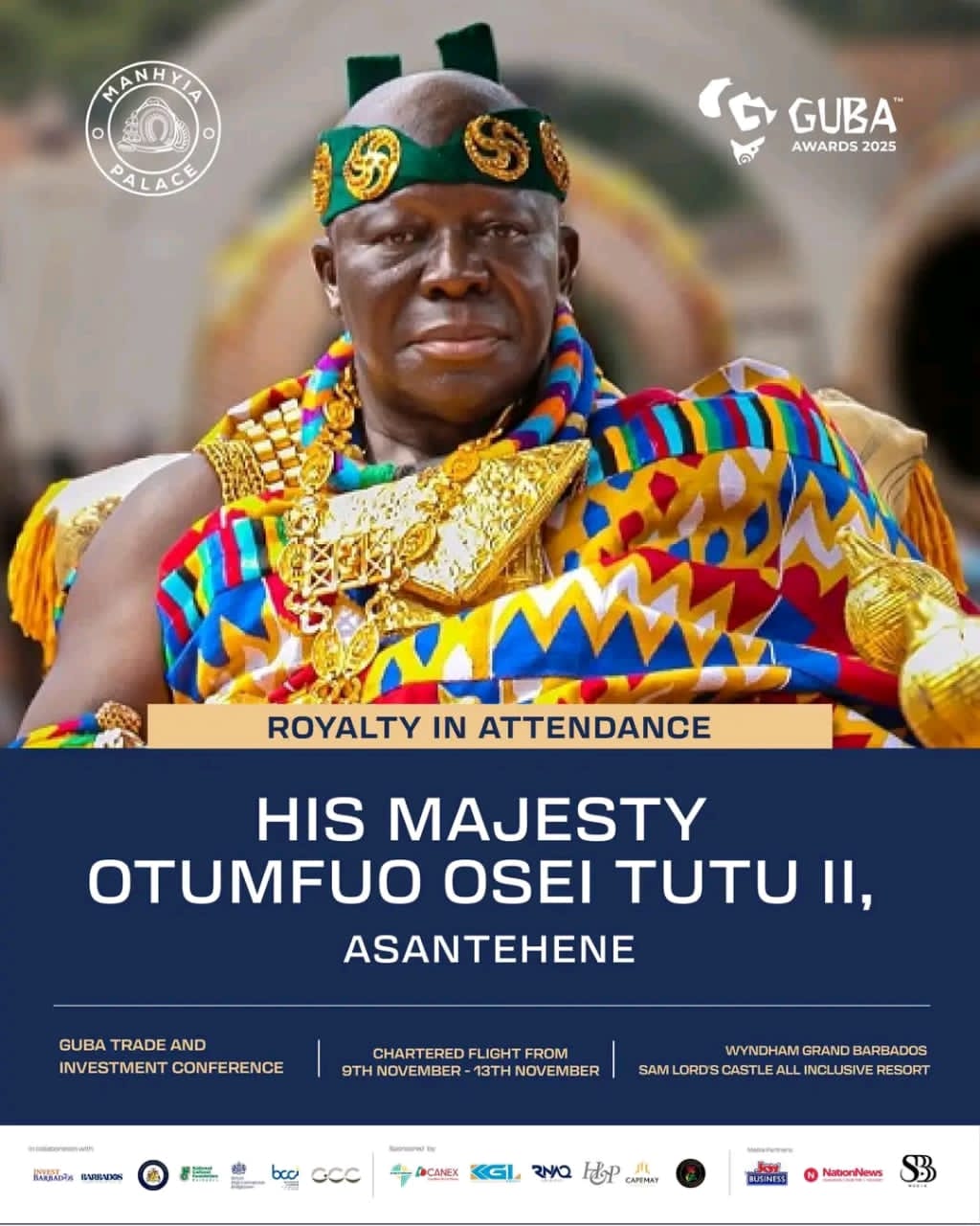IMG-20251022-WA0401 Otumfuo Osei Tutu II to grace Int’l Trade Conference in Barbados