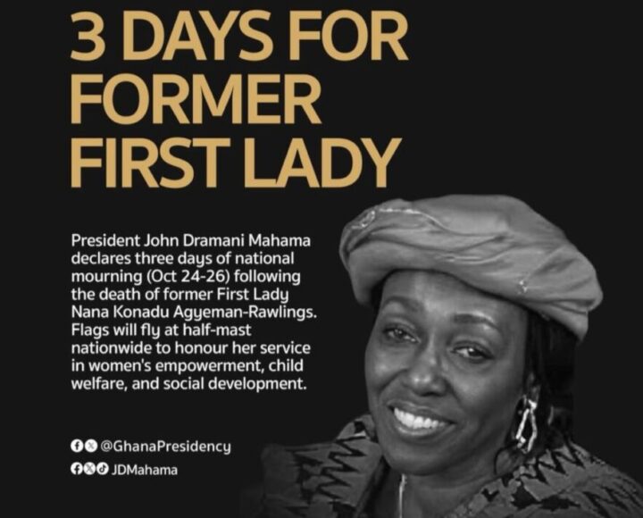 Flags fly half-mast for Mrs. Rawlings
