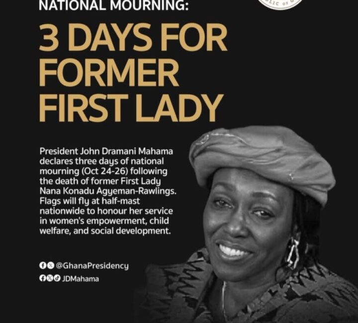 Flags fly half-mast for Mrs. Rawlings