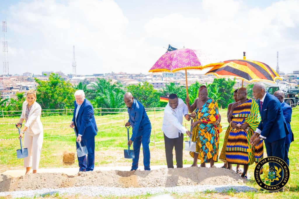 IMG-20251104-WA0253 German President Cut-Sod for Construction Centre of Excellence for Green Technologies in Kumasi