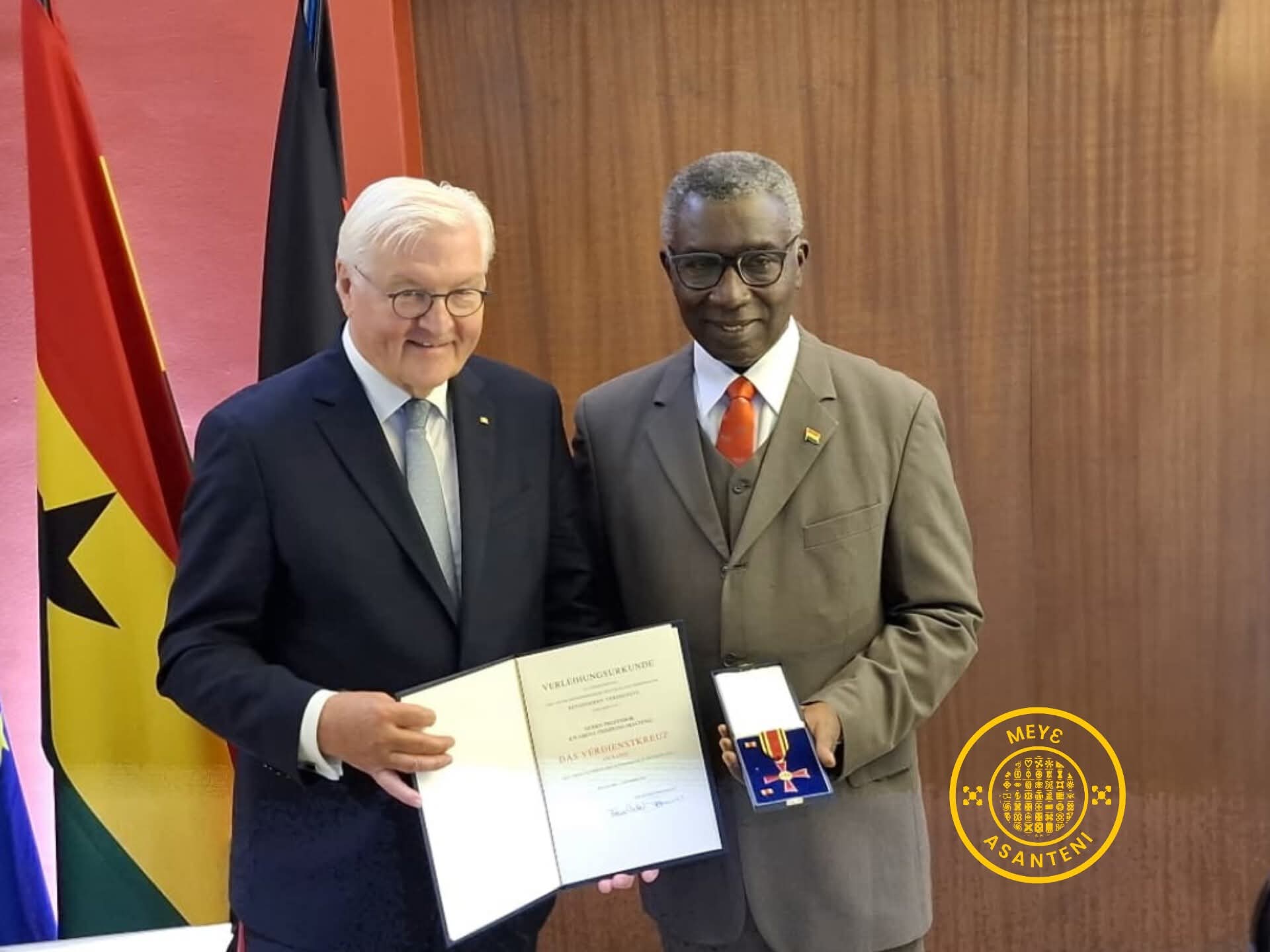 German Government Honours Prof. Frimpong Boateng with prestigious award
