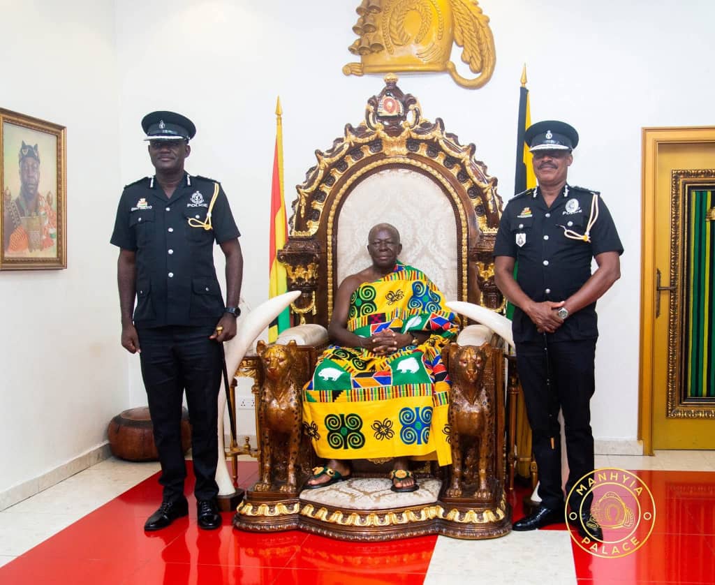 Leave chieftaincy and land disputes to me, Otumfuo advises Ashanti Regional Police Commander