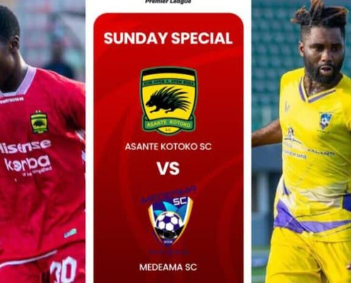 Kotoko’s late equaliser denies Medeama victory in Kumasi