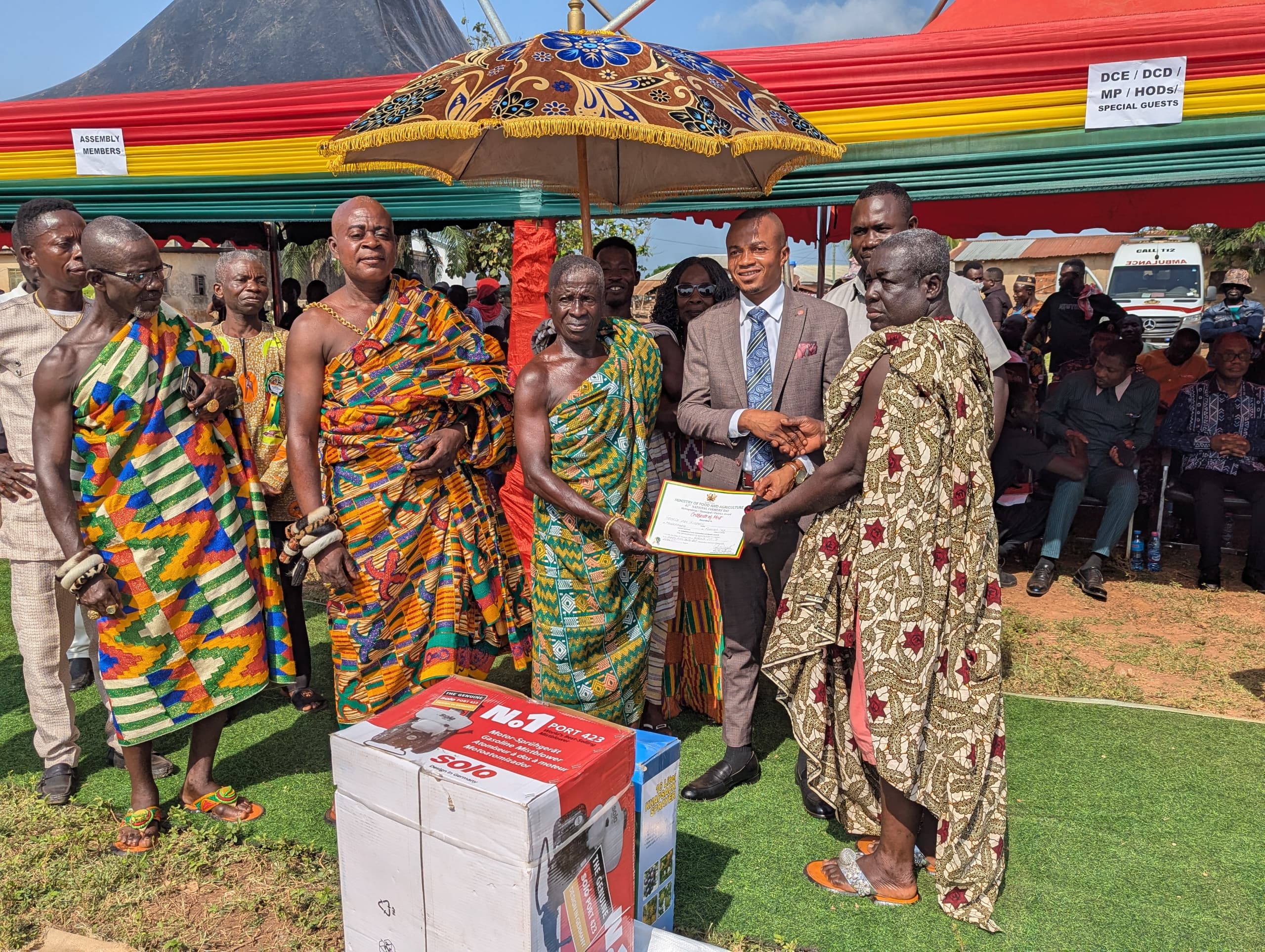 21 Outstanding Farmers Awarded in Ahafo Ano South East