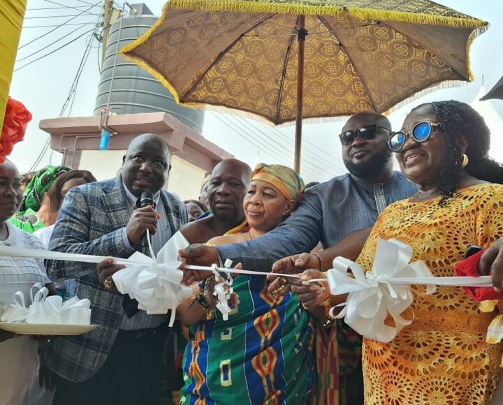 Deputy Minority Leader commissions health center for Asokwa New-Town